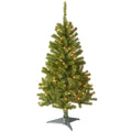 Canadian Fir Grande Wrapped 4 Foot Tree With 100 Clear Lights