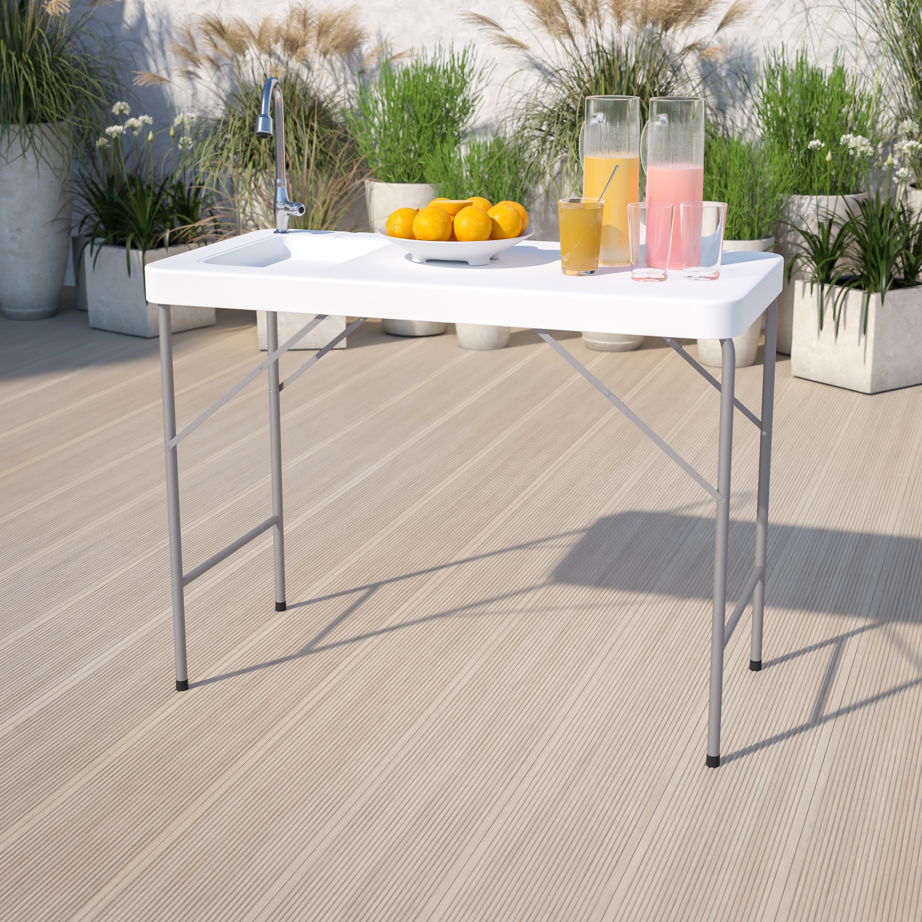 23X45 Plastic Table Sink