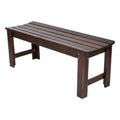 4 Ft. Backless Garden Bench