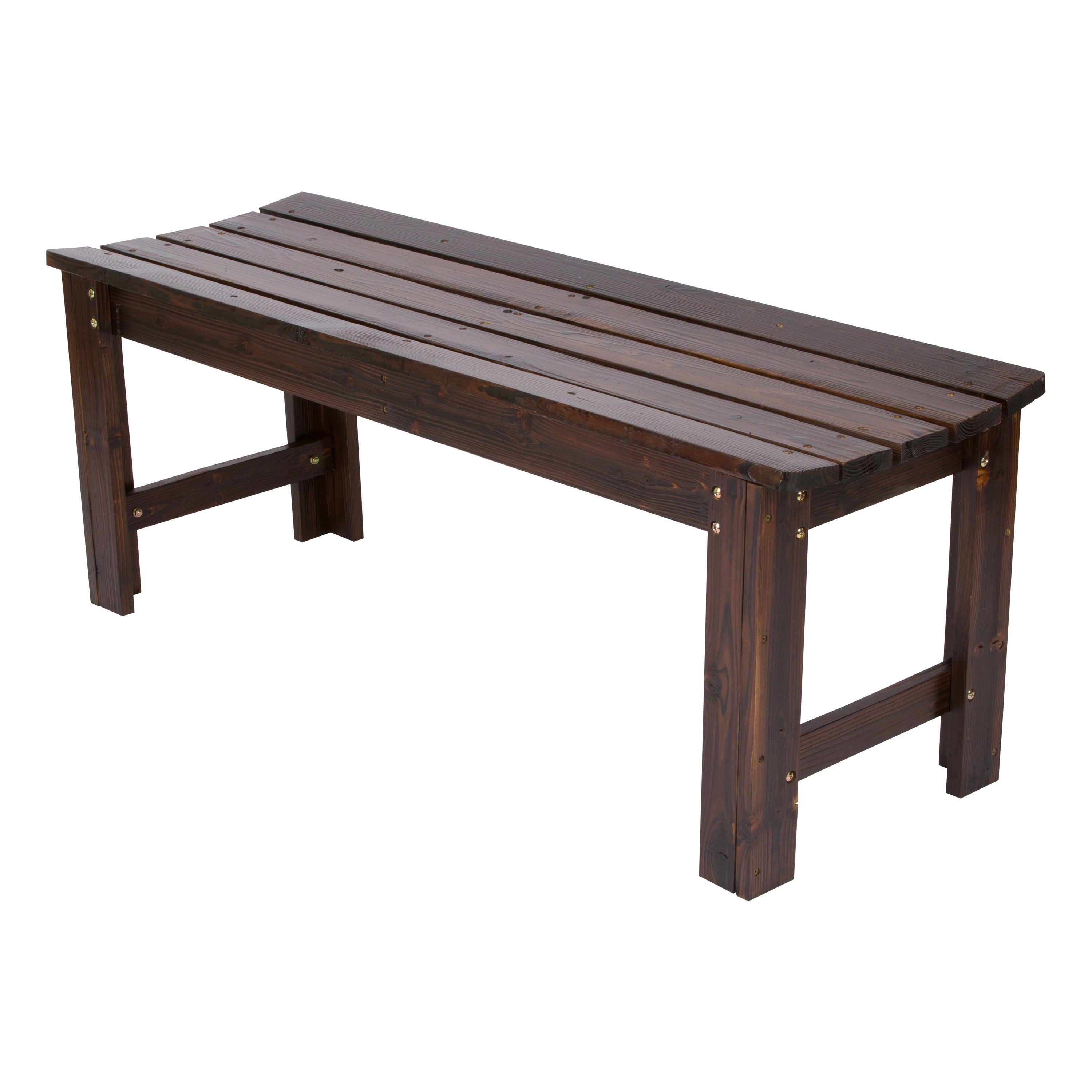 4 Ft. Backless Garden Bench