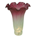 4 In. Wide X 6 In. High Seafoam Cranberry Pond Lily Shade