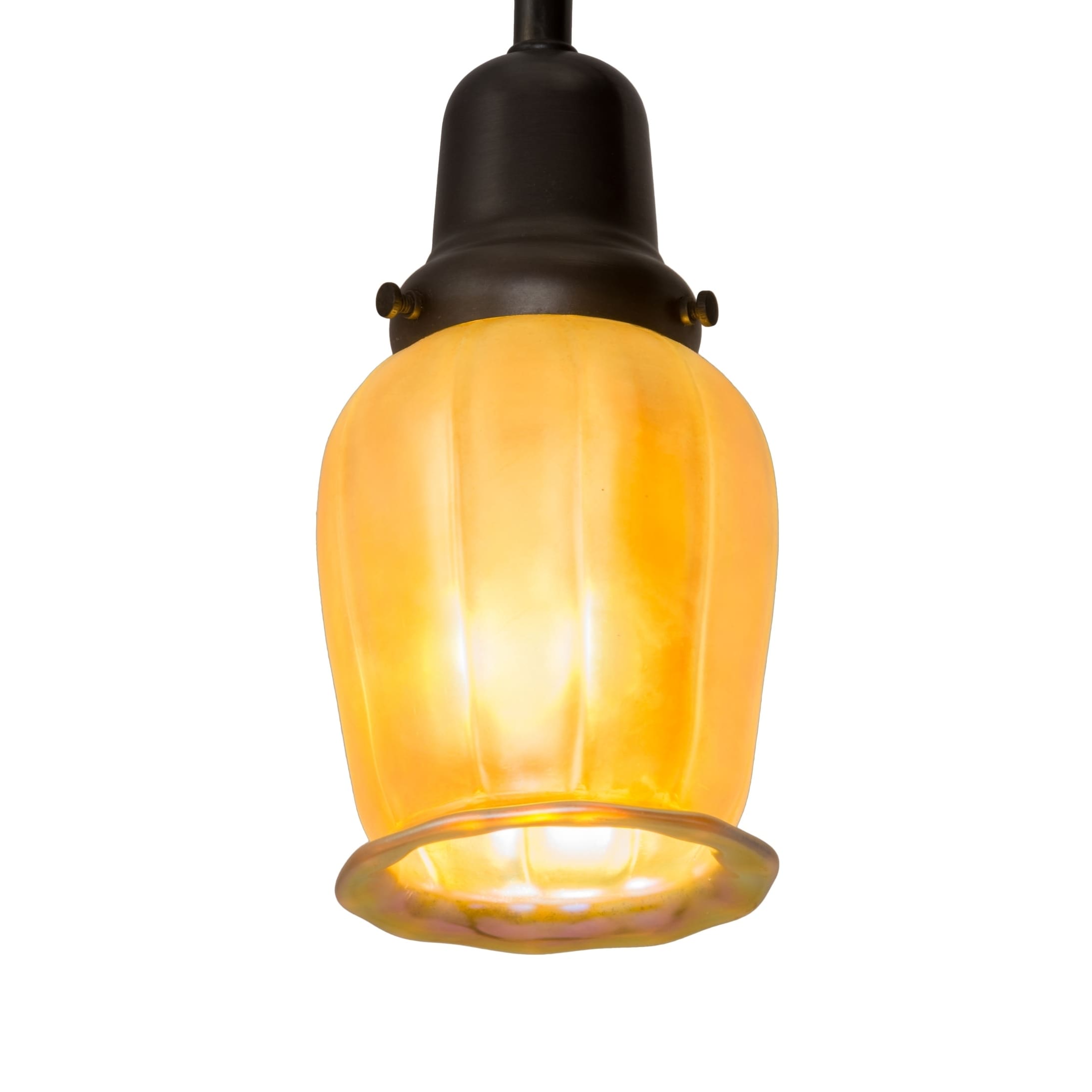 4 Inch Wide Revival Chelsea Favrile Pendant