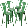 24 Outdoor Metal Counterstool