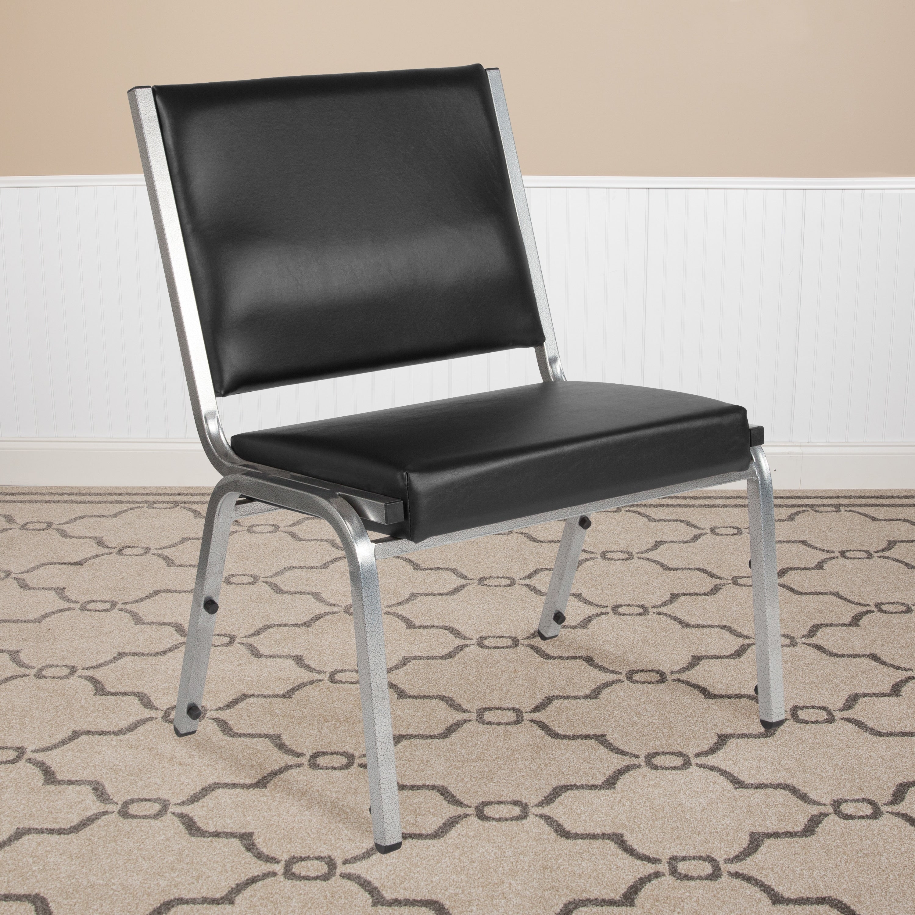 Lancaster Home Hercules Series 1500 Pound Rated Antimicrobial Bariatric Chair Set Of 4