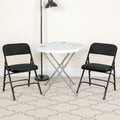 Lancaster Home Padded Upholstered Folding Chair