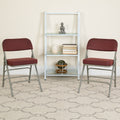 Lancaster Home Padded Steel Folding Chair