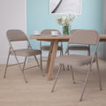 4 Pk. Hercules Series Double Braced Vinyl Folding Chair