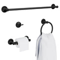 4 Pc 304 Stainless Steel Bathroom Set W 24 Towel Bar