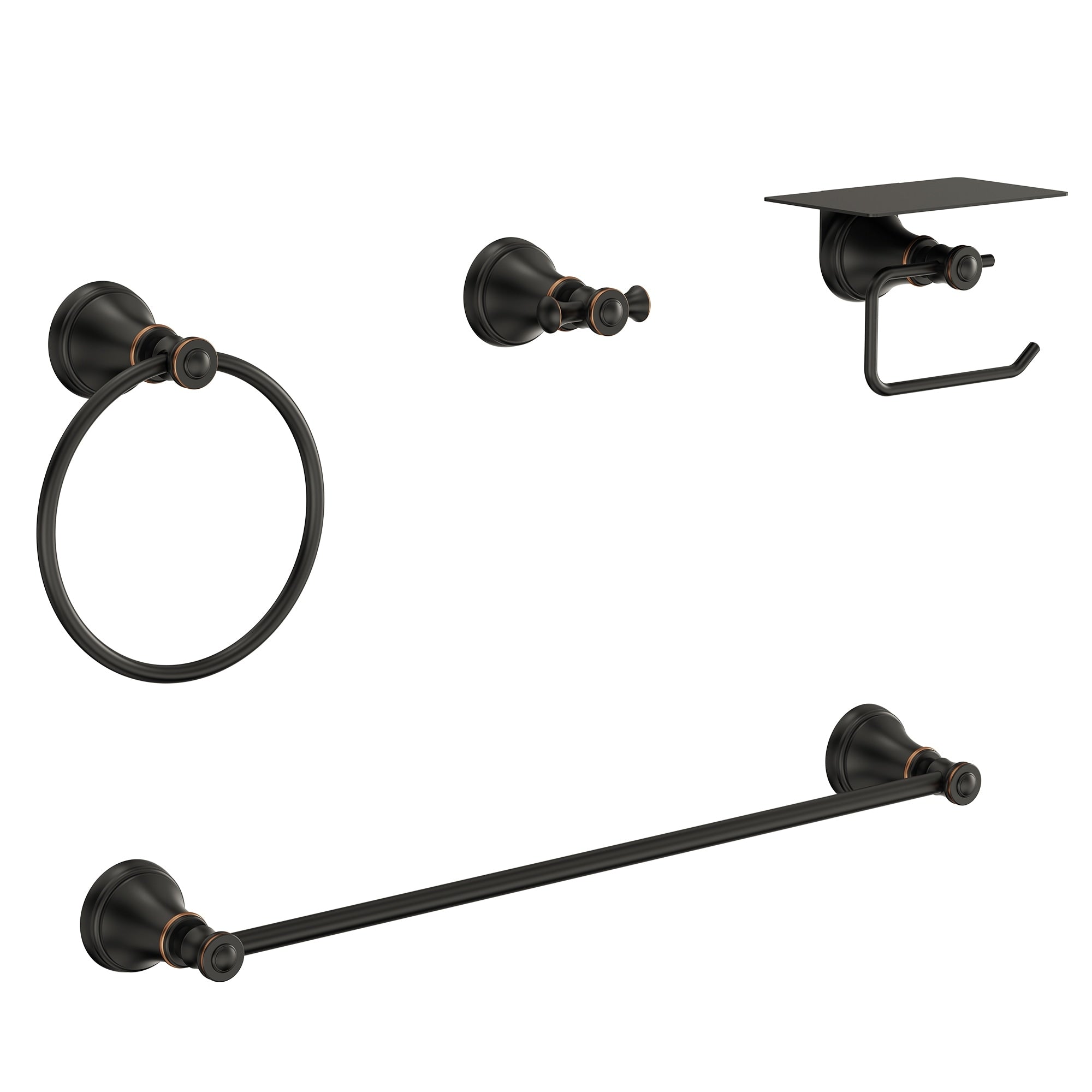 4 Piece Bathroom Accessories Set Bathroom Hardware Set