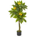 4 Plumeria Artificial Tree Uv Resistant Indoor Outdoor