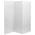 4 Ft. Tall White Cardboard Room Divider