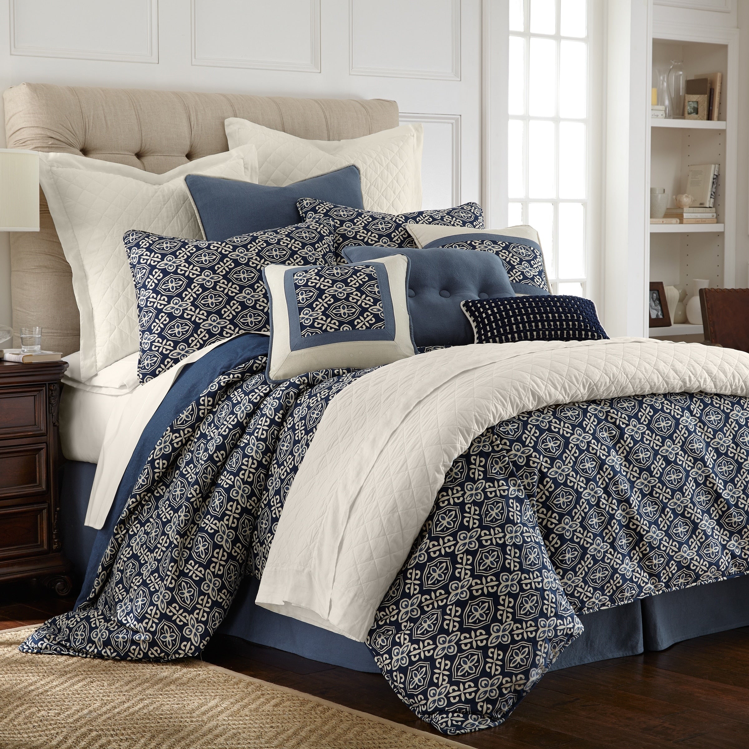 4 Pc Monterrey Duvet Set Super Queen