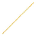 4.0 Mm 14K Yellow Gold Lite Charm Bracelet