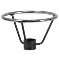 4.25 Bar Height Table Base Silver