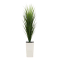 4.5 Ft Uv Resistant Grass Plant In Tower Planter Indoor Outdoor