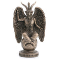 4.53 In H Baphomet Sitting On Globe Figurine Poly Resin