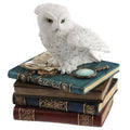 4.72 In H Snow Owl Trinket Box Poly Resin
