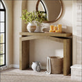 40 Inch Console Tables For Entryway Farmhouse Sofa Console Table Behind Th Couch 39.3 L X 11.81 W X 31.5 H