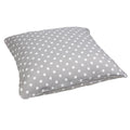 Grey Dots Corded Outdoor Indoor Large 26 Inch Floor Pillow