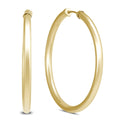 Marquee Jewels 40Mm 14K Yellow Gold Filled Endless Hoop Earrings 3Mm Gauge
