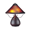 Mica Mission Shaker Orange 40 Watt Table Lamp