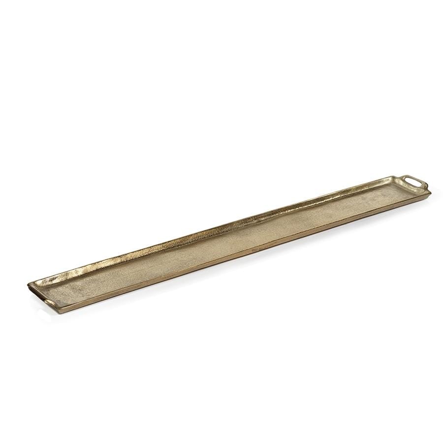 40 Khanya Rectangular Dark Gold Aluminum Tray