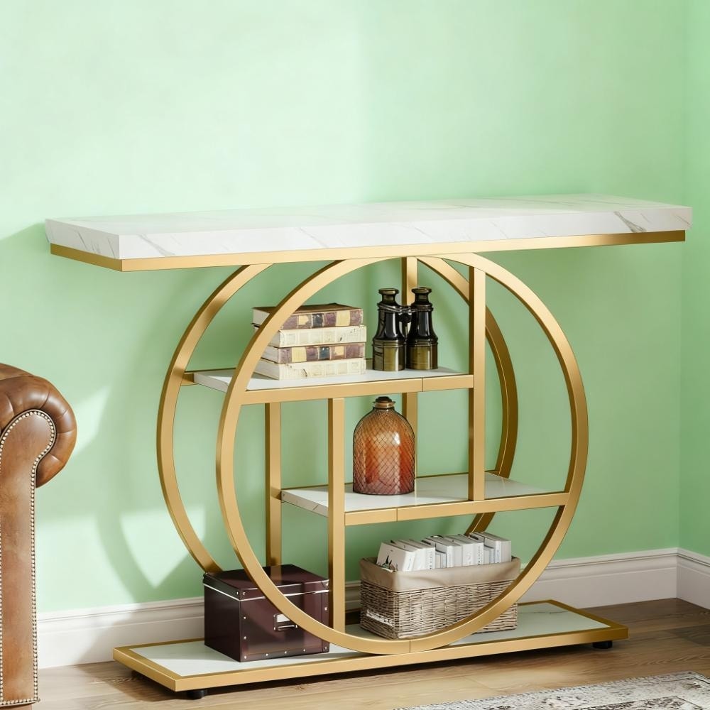 41.3 Console Table Sofa Table Entryway Console Table Narrow Wood Accent Tables