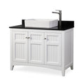 42 Benton Collection Thomasville Vessel Sink White Bathroom Vanity