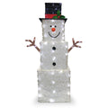 42 Snowman Decoration With Cool White Led Lights 42