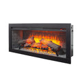42 Inch Infrared Electric Fireplace With Removable Trim Kit Insert Touch Panel Home Decor Heater