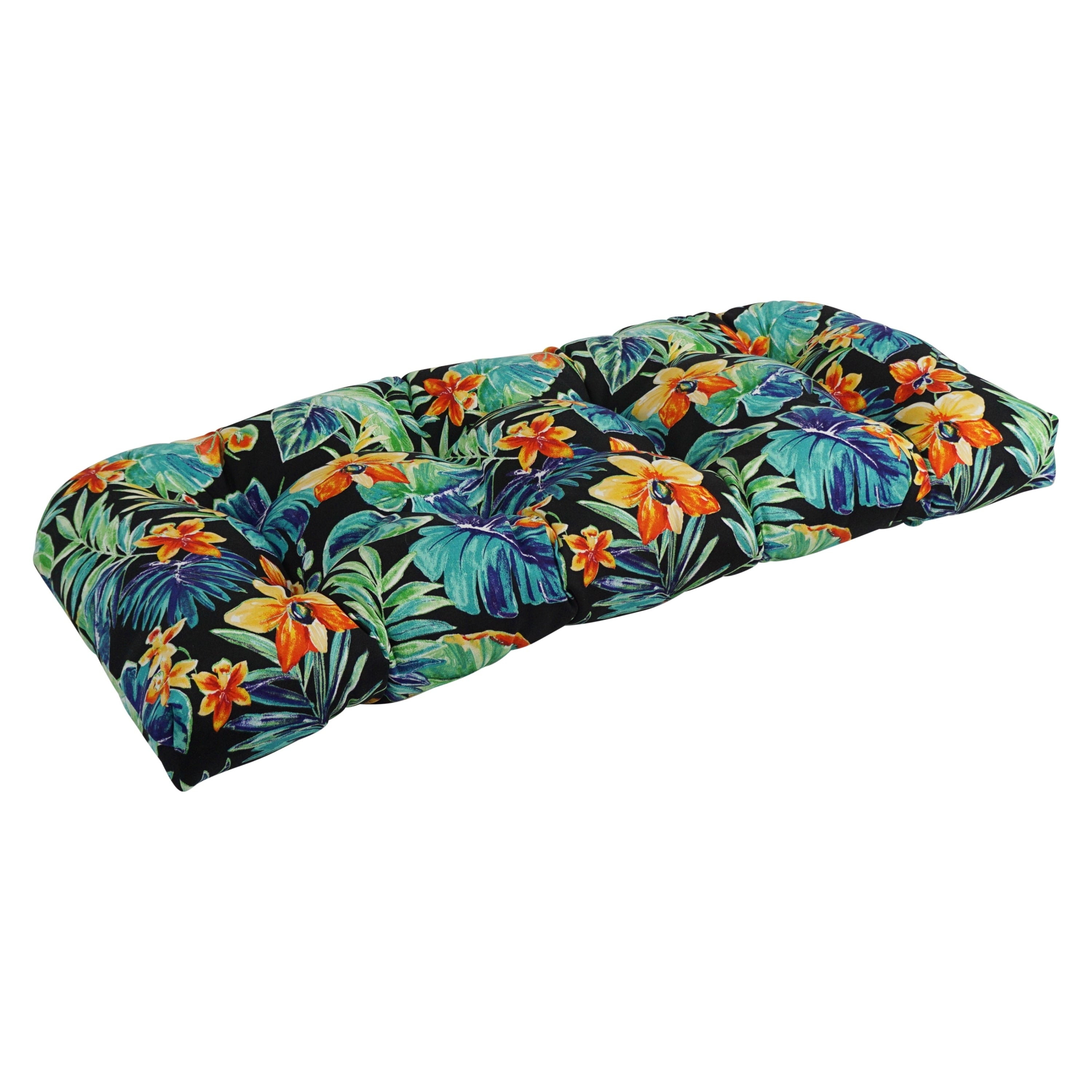 Blazing Needles 42 Inch Indoor Outdoor U Shape Bench Cushion