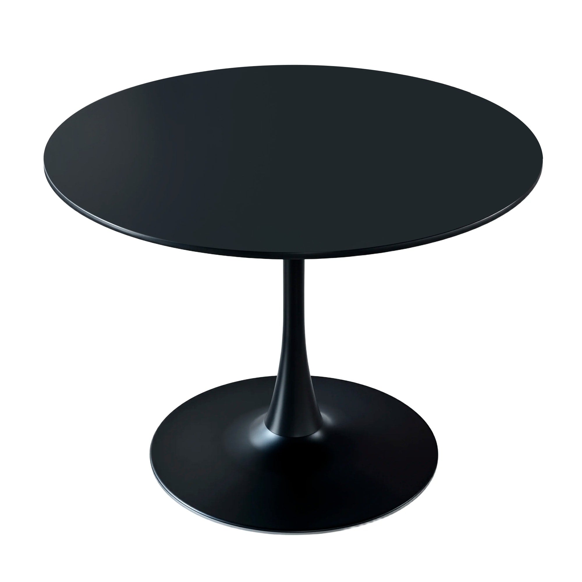 42.1 Mid Century Dining Table For 4 6 People With Round Mdf Table Top Pedestal Dining Table End Table