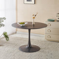 42.1 Tulip Table Mid Century Dining Table For 4 6 People Round Mdf Table Top The Tabletop Consists Of Two Panels