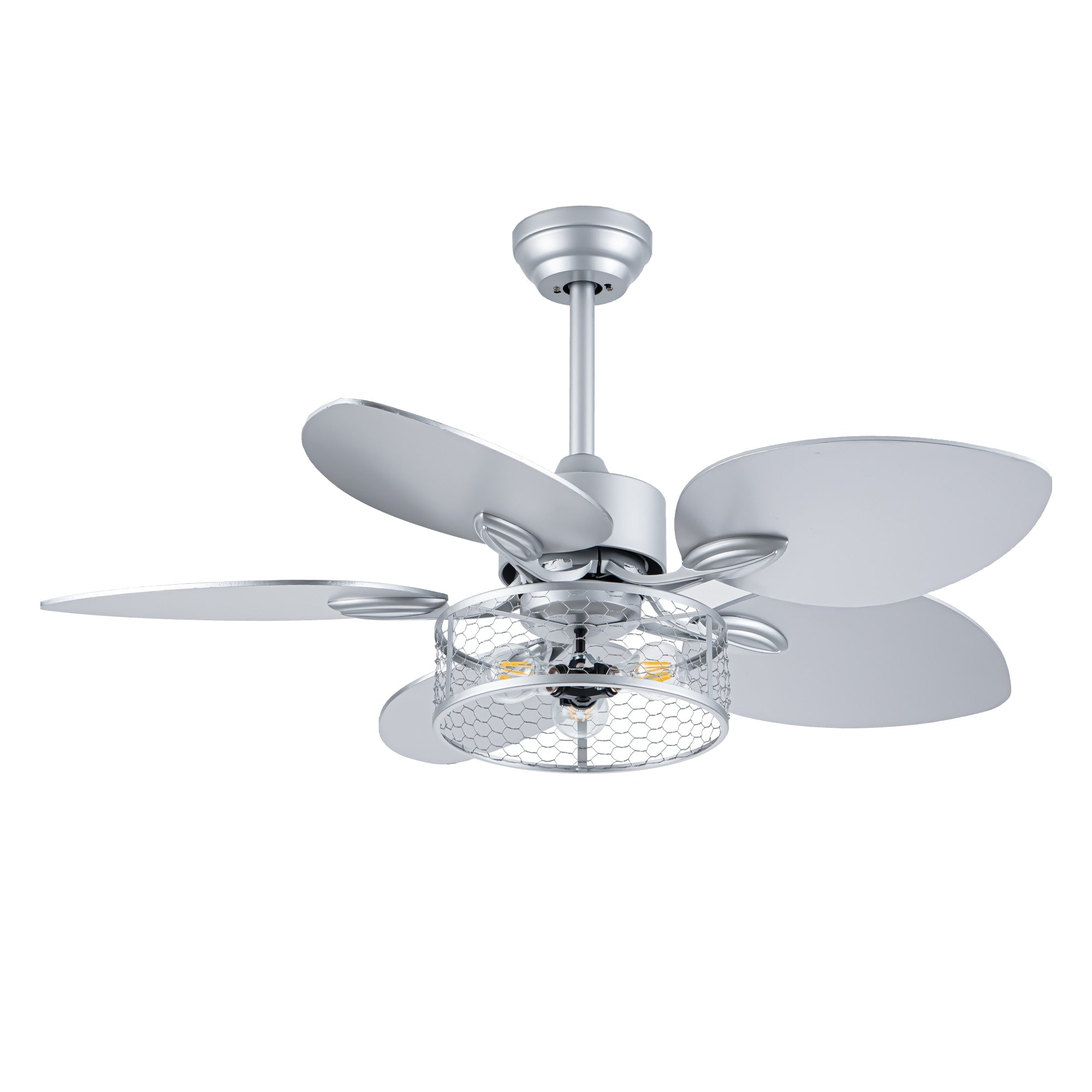 42 Ceiling Fan Indoor Ceiling Fan With Light With Remote Control Noiseless Reversible Motor 6 Speed 3 For Patio Living Room