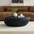 43.31 Vintage Fiberglass Elliptical Coffee Table No Need Assembly