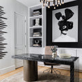 Saviti Bone Velvet Office Chair