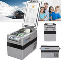 44 Quarts Portable Electric Car Cooler Refrigerator Freezer Compressor Camping Black Gray