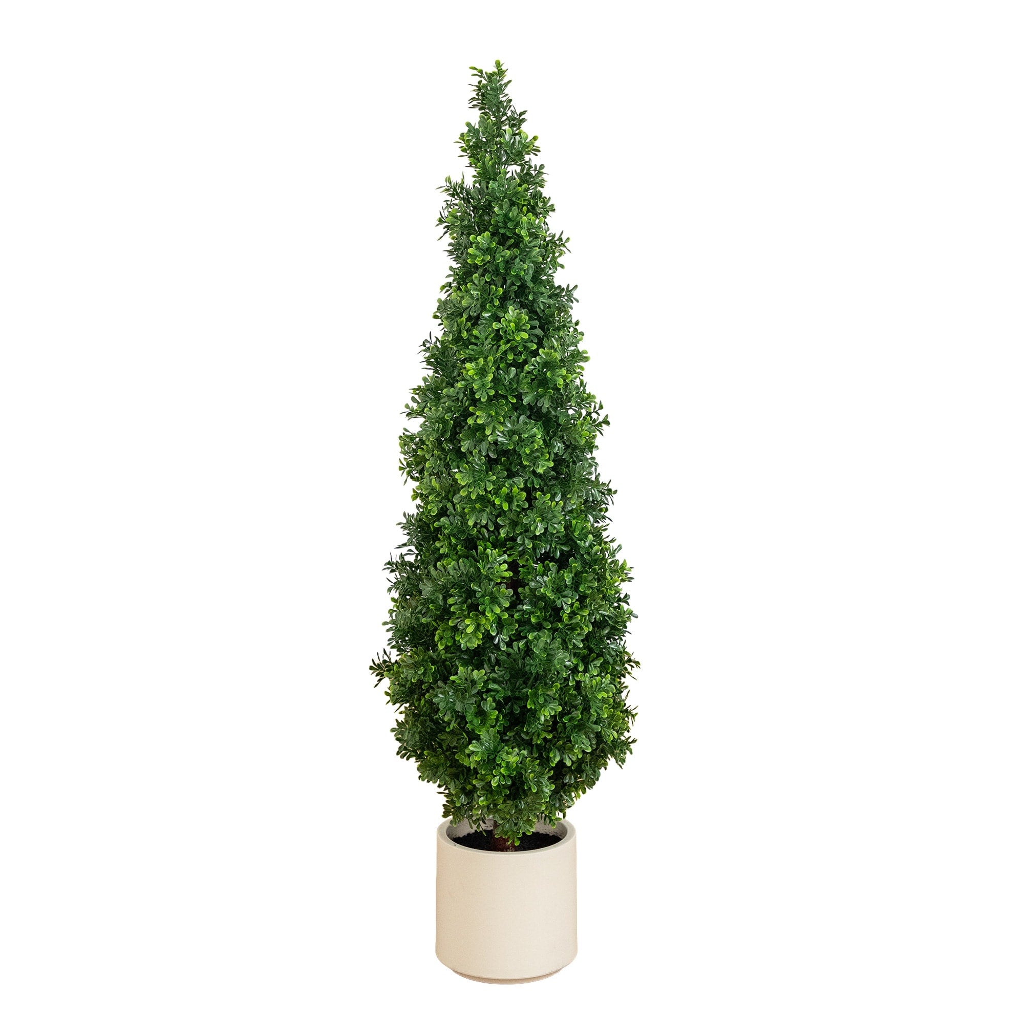 44 In Uv Resistant Artificial Boxwood Topiary