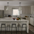 Azalea Green Velvet Counter Stool
