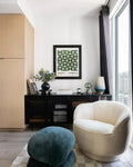Trace 71in Black Wire Mesh Credenza