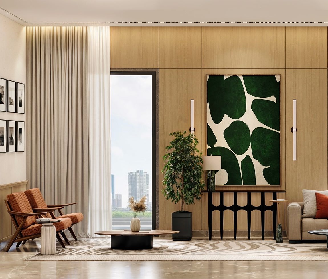 Walden Green Marble Table Lamp Tall