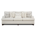Off White Wool Sofa