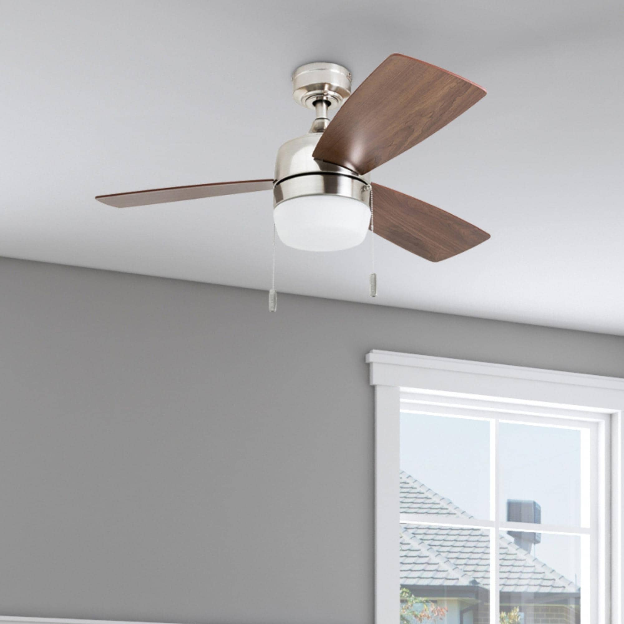 44In Honeywell Barcadero Indoor Ceiling Fan In Matte Black 44