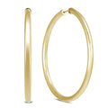 Marquee Jewels 45Mm 14K Yellow Gold Filled Endless Hoop Earrings 3Mm Gauge