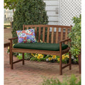 46 In. Lancaster Eucalyptus Wood Outdoor Bench