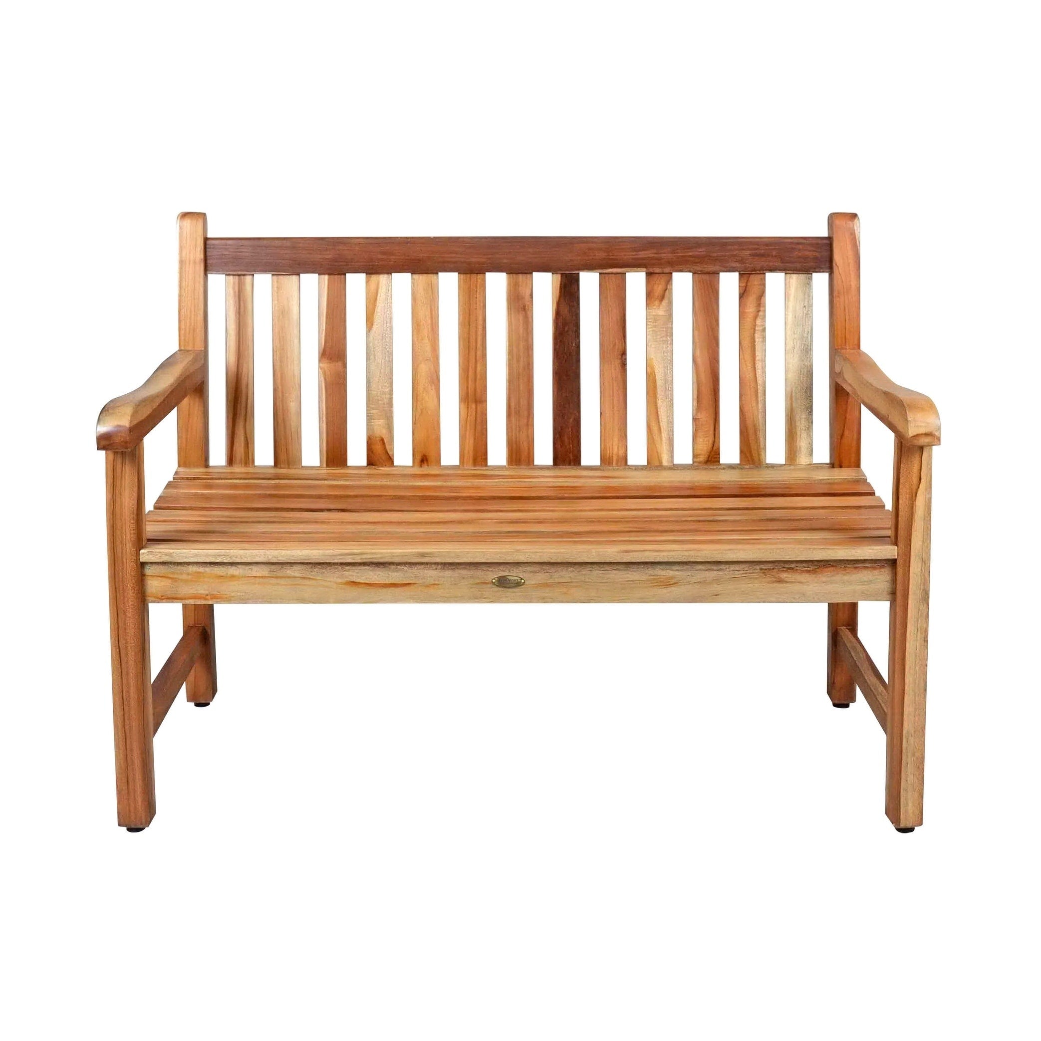 47 Ecodecors Hampstead Heath Indoor Or Outdoor Solid Teak Bench In Earthyteak Finish