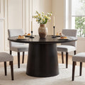 47 Inch Modern Round Dining Table For 4 6 People