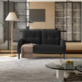 47.24 Corduroy 2 Seater Sofa With Side Pockets