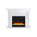 47.5 In. Crystal Mirrored Fireplace Mantle N A