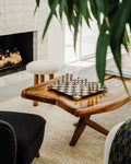 Famiglia Modern Stainless Steel Chess Set by Gianfranco Frattini